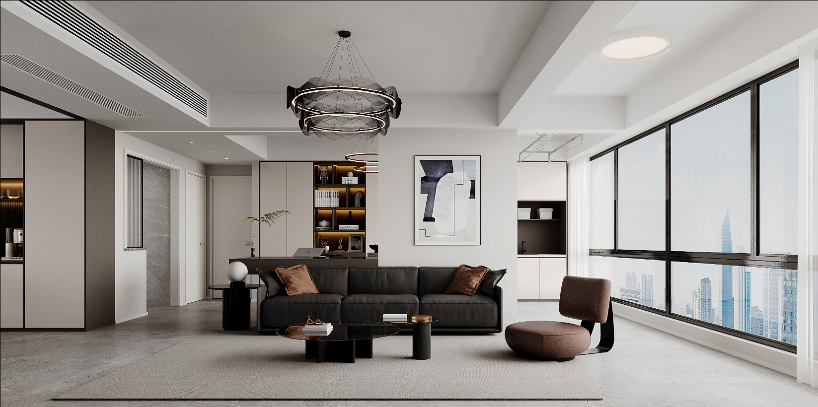 东城壹品 142㎡ 现代 (图2)
