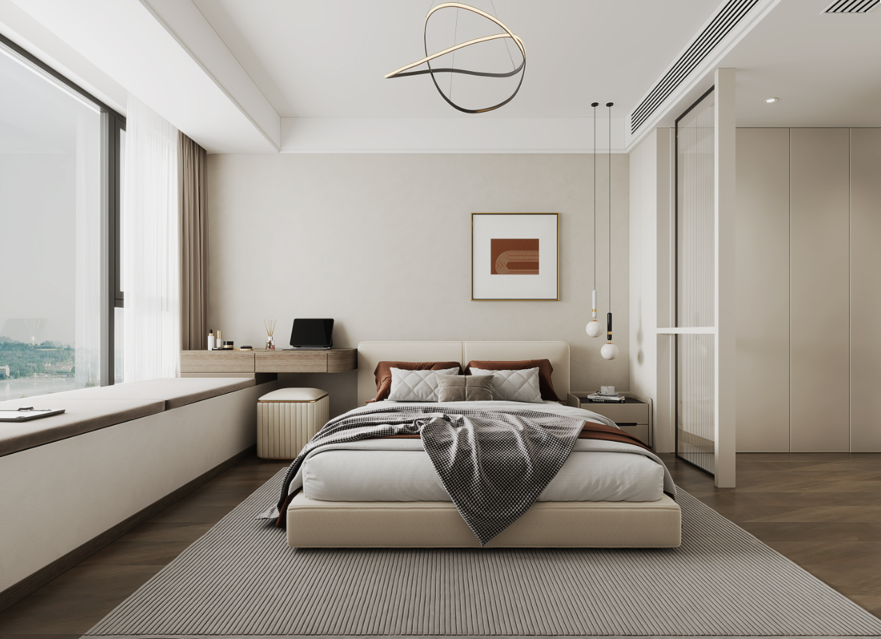 镜湖壹品 现代125㎡(图4)