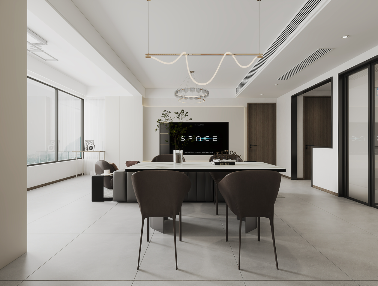镜湖壹品 现代 125㎡(图2)